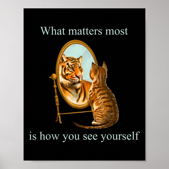 Affiche What S Most Is How You See Yourself Apparel  (Devant)
