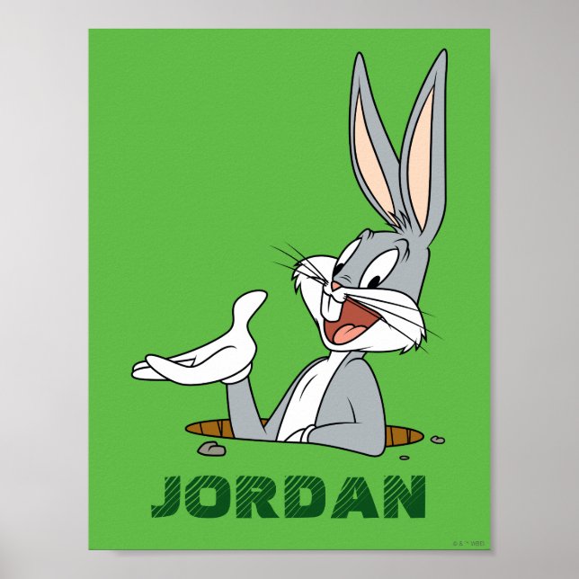 Affiche WHAT’S UP DOC?™ BUGS BUNNY™ Rabbit Hole (Devant)