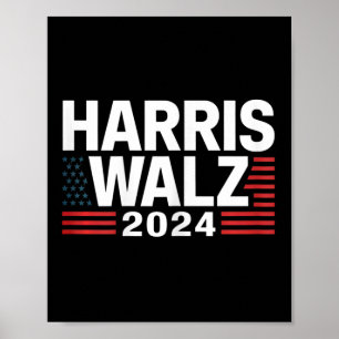 Affiche Wheimer 2024 Election Kamala Harris Tim W Waltz 1
