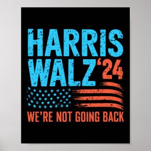 Affiche Wheimer 2024 Election Kamala Harris Tim Waltz 2024