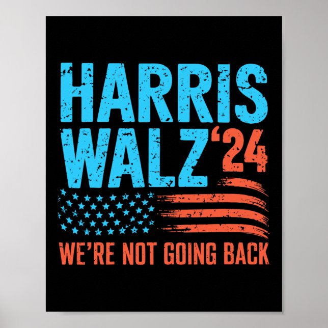 Affiche Wheimer 2024 Election Kamala Harris Tim Waltz 2024 (Devant)