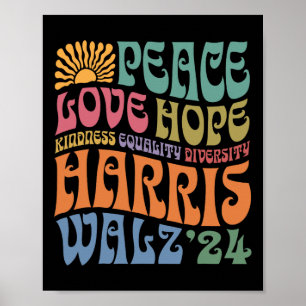 Affiche Wheimer 2024 Peace Love Hope Kindness Equality Div