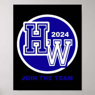 Affiche Wheimer 2024 Rejoignez L'Équipe - Save Our Democra