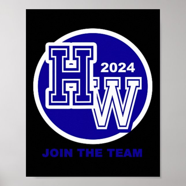 Affiche Wheimer 2024 Rejoignez L'Équipe - Save Our Democra (Devant)