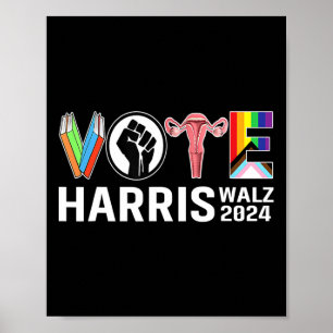 Affiche Wheimer 2024 Vote Books Reproductive Rights Lgbt