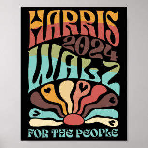 Affiche Wheimer Pour Le Peuple Kamala Harris Waltz