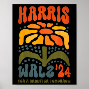 Affiche Wheimer Waltz 2024 Retro Boho Vintage Flowe Super