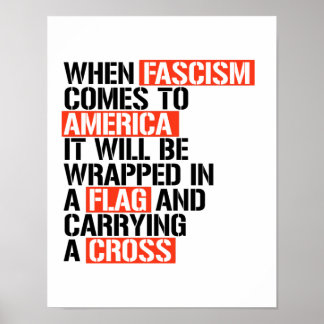 Affiche When Fascism comes to America