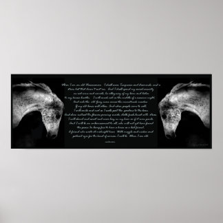 Affiche When I'm an Old Horsewoman Print