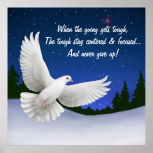 Affiche When the Going Gets Tough Print