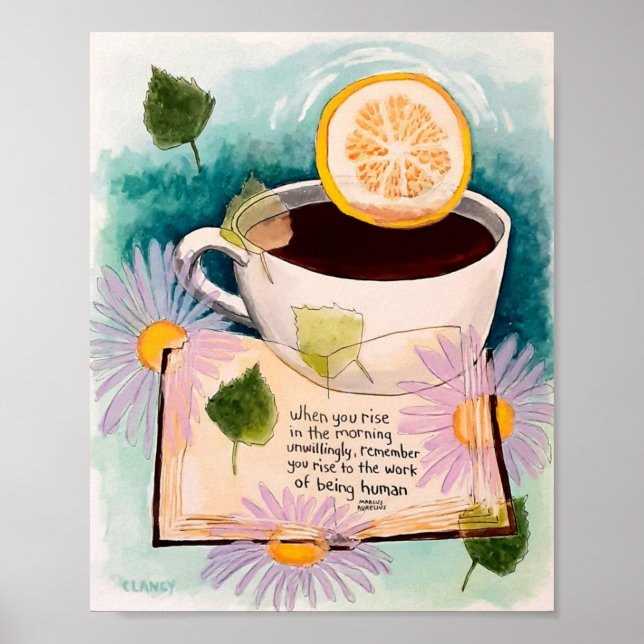 Affiche When You Rise Unwillingly print (Devant)