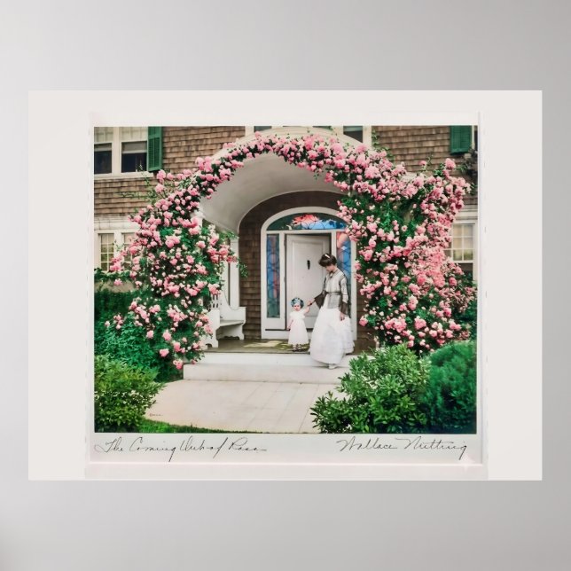 Affiche Where flowers bloom so does hope.  (Devant)