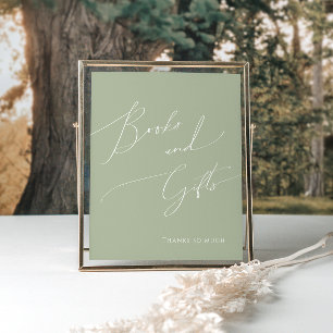 Affiche Whimsage Green Baby showers Livres et Cadeaux