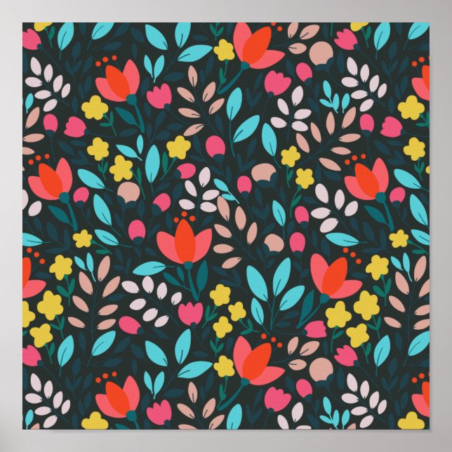 Affiche Whimsical Spring Garden Party (Devant)