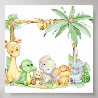 Affiche Whimsical Wonders defrint enymal Magie Unleashed"*