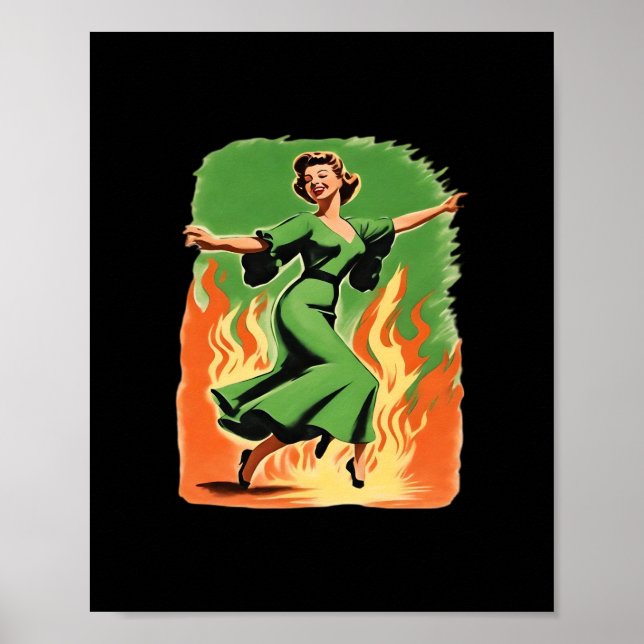 Affiche Whimsigoth Goth Wall Art 90s Décor HECKINFAROUT Fu (Devant)