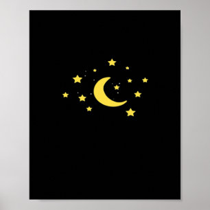 Affiche Whimsigoth Night Sky Sun Moon Witchy