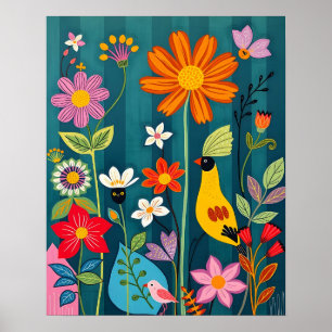 Affiche Whimsy Bird
