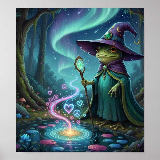 Affiche WhimsyFrogWizard2 (Devant)