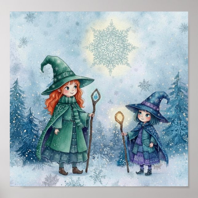 Affiche WhimsySnowFlakeWitch (Devant)