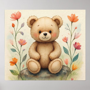 Affiche WhimsyTeddyBear