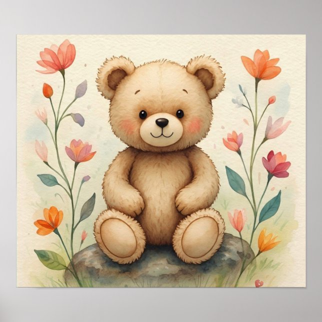 Affiche WhimsyTeddyBear (Devant)