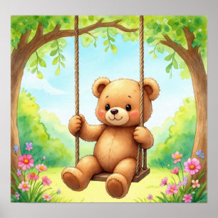 Affiche WhimsyTeddyBear