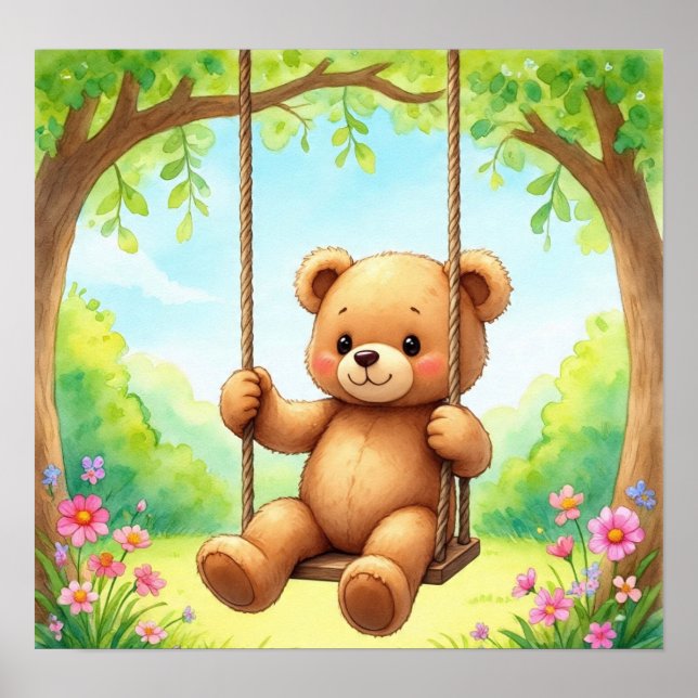 Affiche WhimsyTeddyBear (Devant)