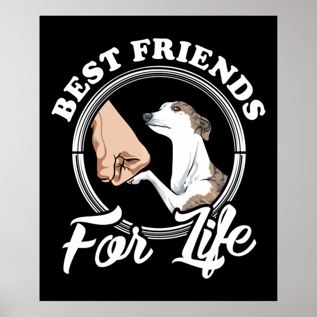 Affiche Whippet Lover Toxits Whippet Lovers Sweat (Devant)