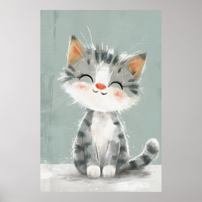 Affiche Whiskers souriants (Devant)