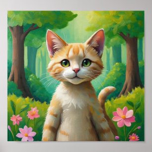 Affiche WhiskersInBloom