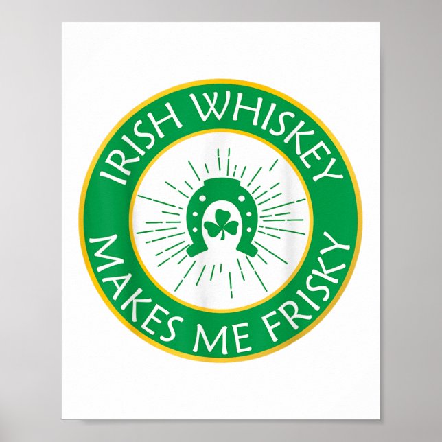 Affiche Whiskey Irlandais Me Rend Friste _1 (Devant)