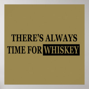 Affiche whiskey lover citations amusantes