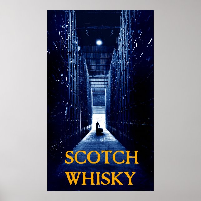 Affiche whisky écossais (Devant)