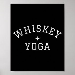 Affiche Whisky + Yoga