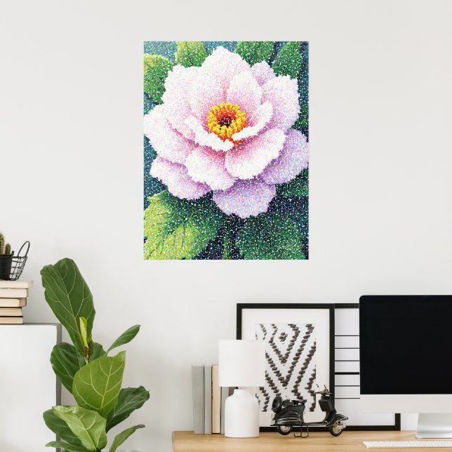 Affiche Whisper Rose (Bureau à domicile)