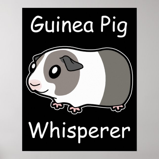 Affiche Whisperer de porc de Guinée (Devant)