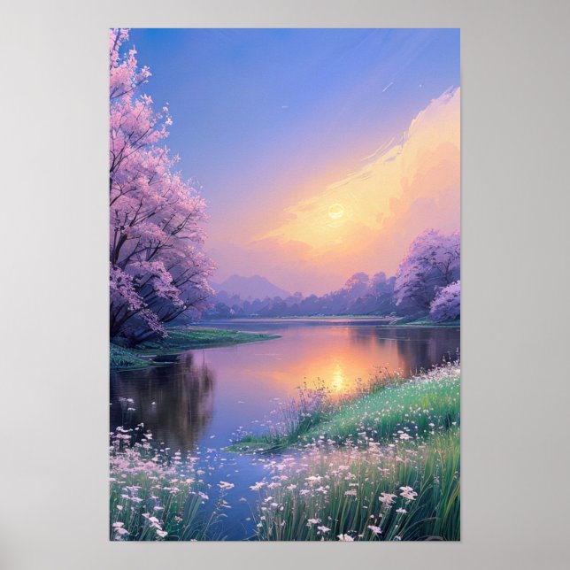 Affiche Whispers du soir calme (Devant)