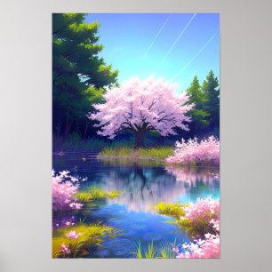 Affiche Whispers of Spring, Embracer le Sakura Tree