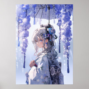 Affiche Whispers of Spring : L'Enchanteuse en blanc
