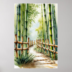 Affiche Whispers of the Bamboo Grove