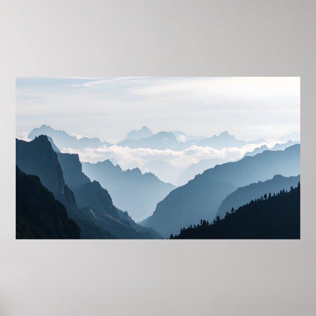 Affiche Whispers of the Fogbound Peaks (Devant)