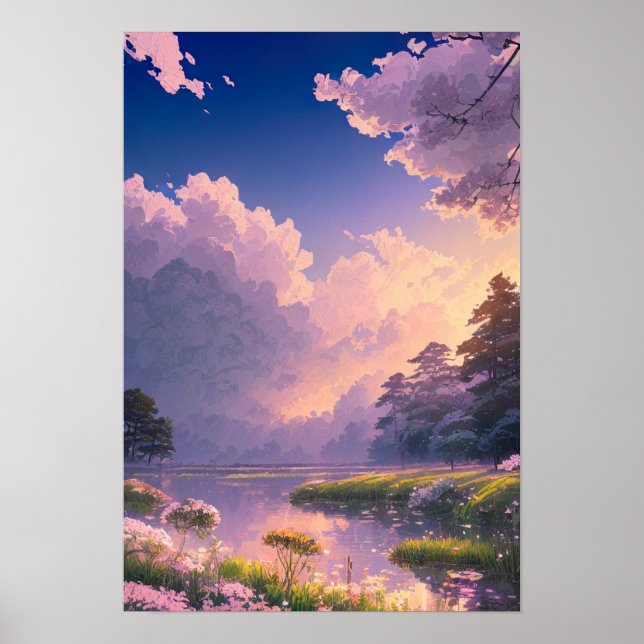 Affiche Whispers of the Pink Twilight (Devant)