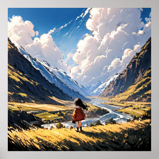 Affiche Whispers of the Valley : Un voyage à l'Anime