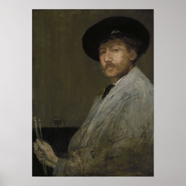 Affiche Whistler - Autoportrait (Devant)