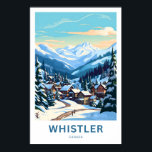 Affiche Whistler Canada - Imprimer<br><div class="desc">Belle impression moderne célébrant Whistler Canada.</div>