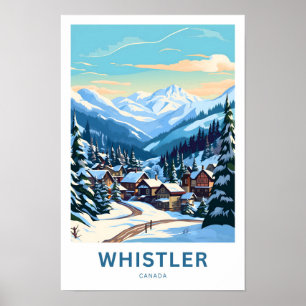 Affiche Whistler Canada - Imprimer