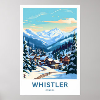 Affiche Whistler Canada - Imprimer
