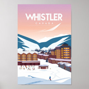 Affiche Whistler Canada Whistler - Colombie-Britannique