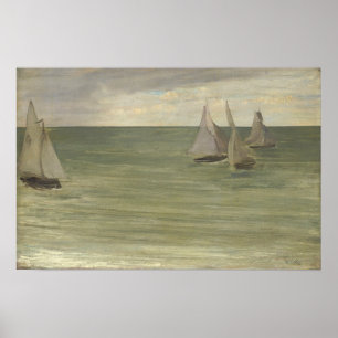 Affiche Whistler - Gris Et Vert La Mer D'Argent